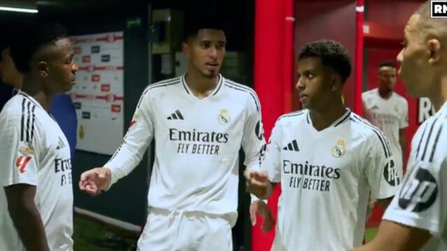 Mbappé habría roto el vestidor del Real Madrid.