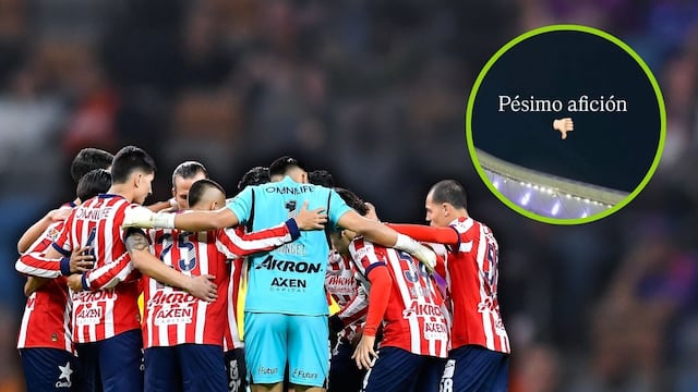 “Pésimo afición”: Novia de una figura de Chivas explota contra fans por no apoyarlo.