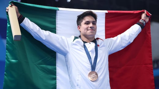 Osmar Olvera haciendo historia en los Juegos Olímpicos de París 2024
