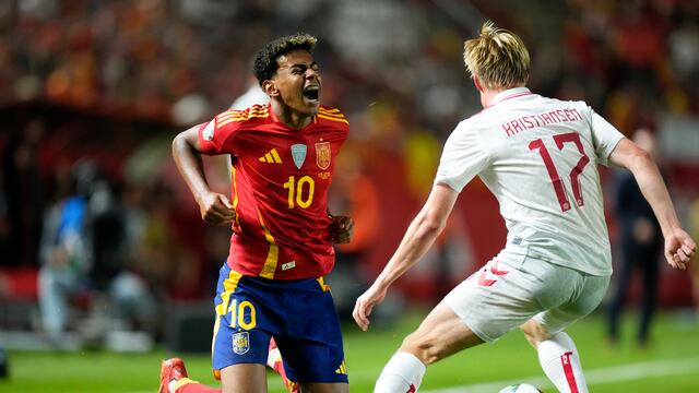 Lamine Yamal salió cojeando tras el España vs Dinamarca