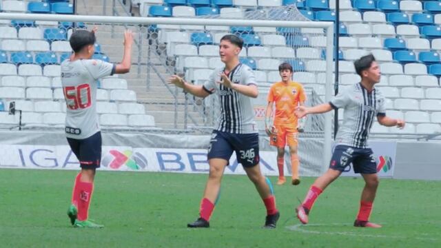 Hijo de Aldo de Nigris es campeón de goleo en Rayados de Monterrey Sub 17