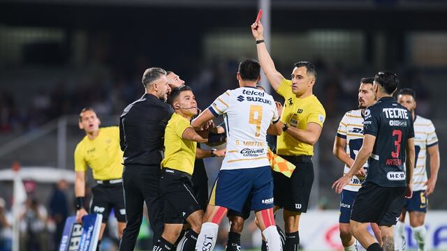 Pumas vs Rayados. Carta sobre el arbitraje.