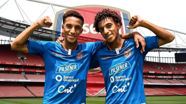 Los gemelos ecuatorianos que acaba de fichar el Arsenal y que prometen ser los cracks del futuro