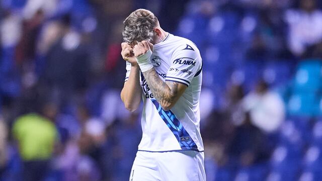 Emiliano Gómez, jugador del Puebla.