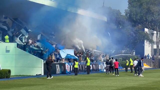 La Sangre Azul en La Noria previo al Cruz Azul vs América