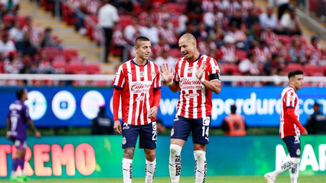 Jugadores de Chivas.