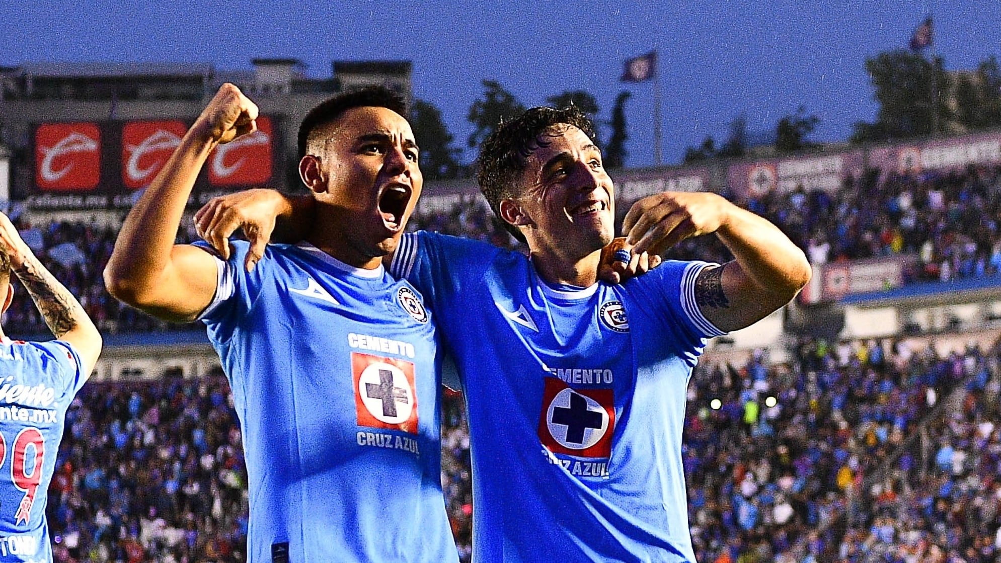 Lorenzo Faravelli y Charly Rodríguez con Cruz Azul.