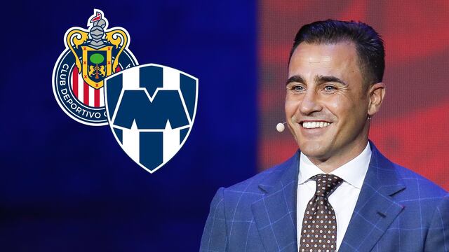 Fabio Cannavaro habría sido contactado por dos equipos importantes de la Liga MX para dirigir en nuestro país.