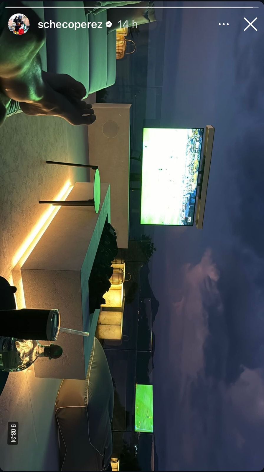 Instagram de Checo Pérez