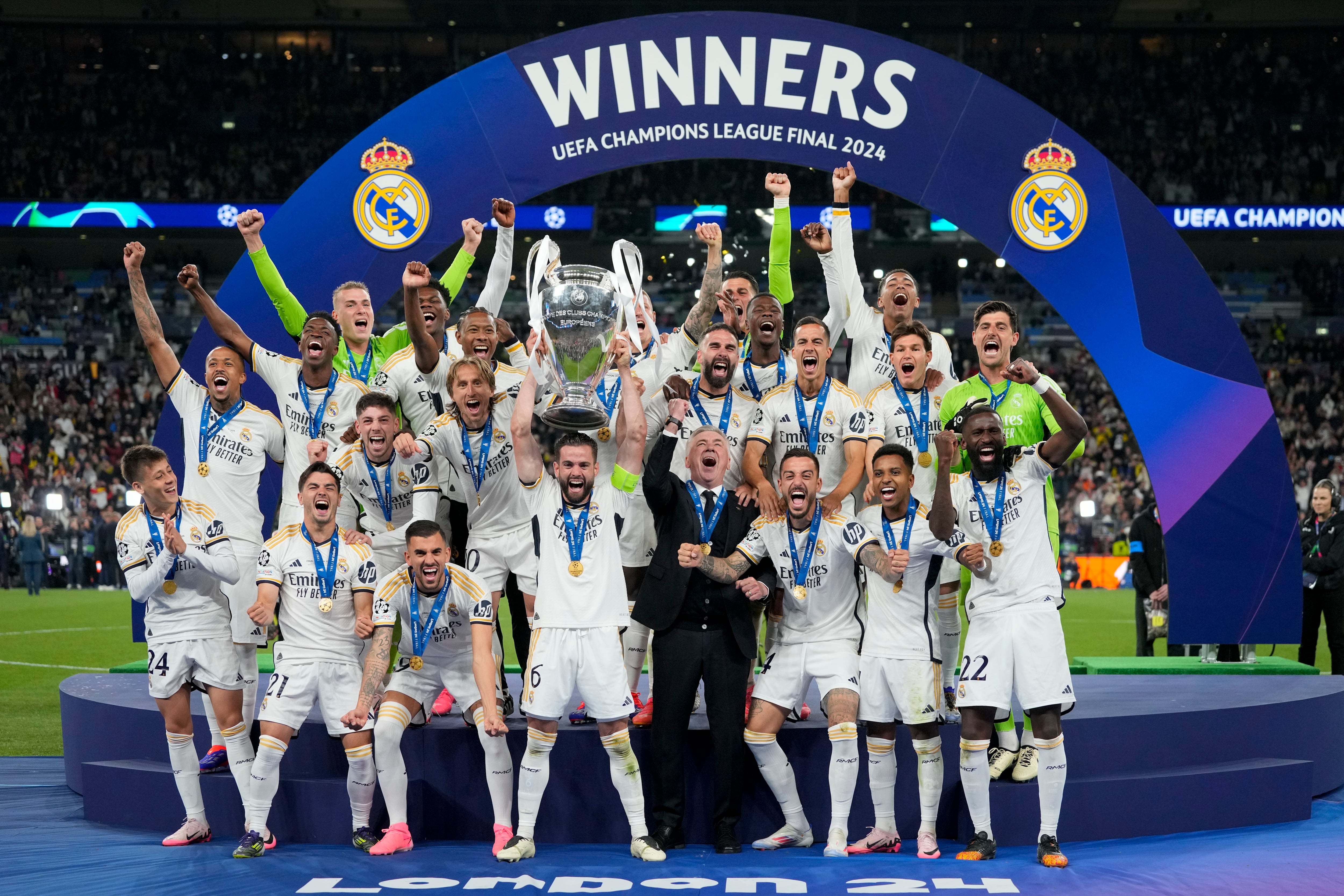 Real Madrid, campeón de la Champions League 2024