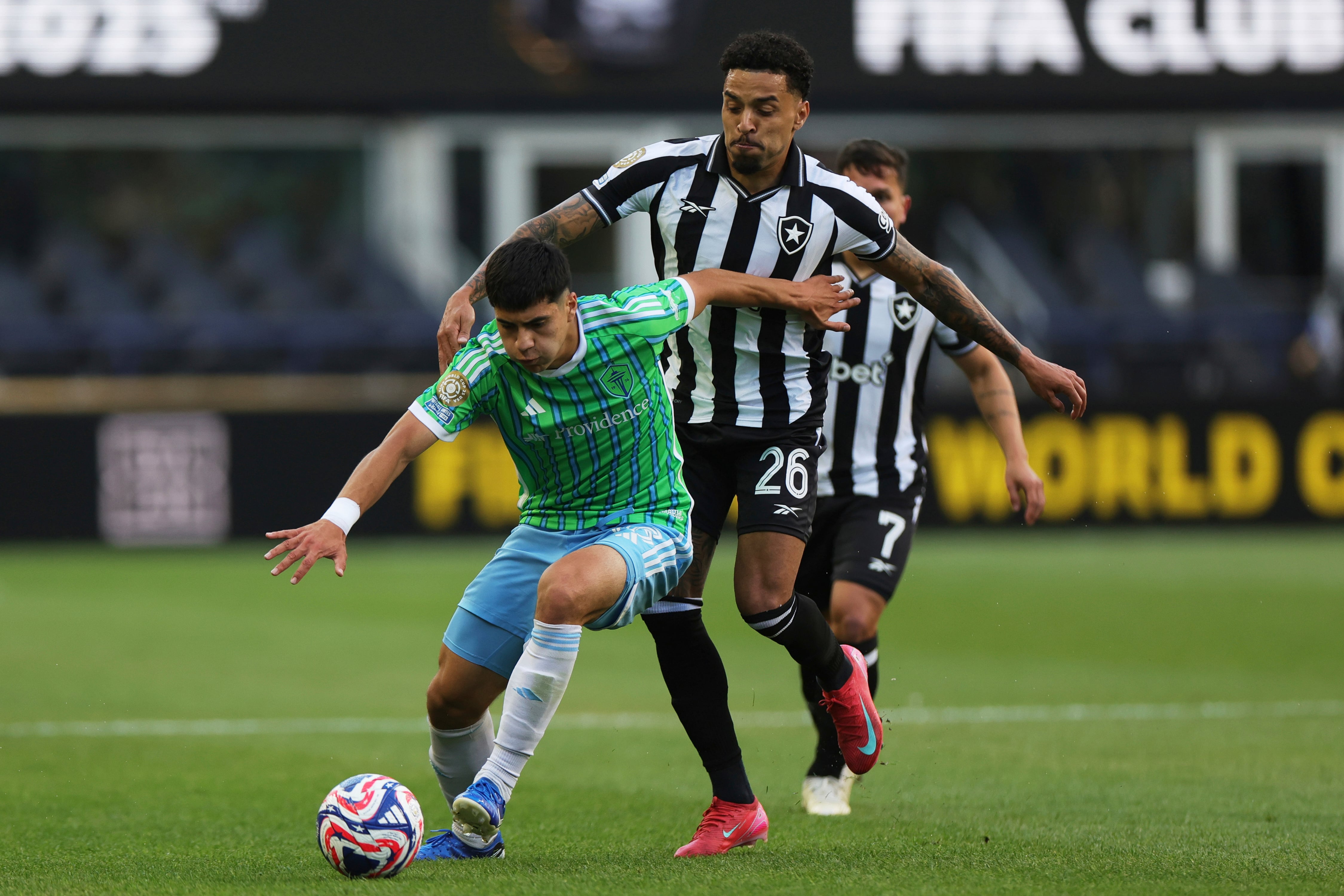 Obed Vargas en el Mundial de Clubes 2025.