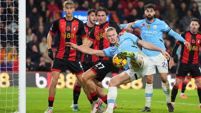 Bournemouth dio la campanada ante Manchester City.