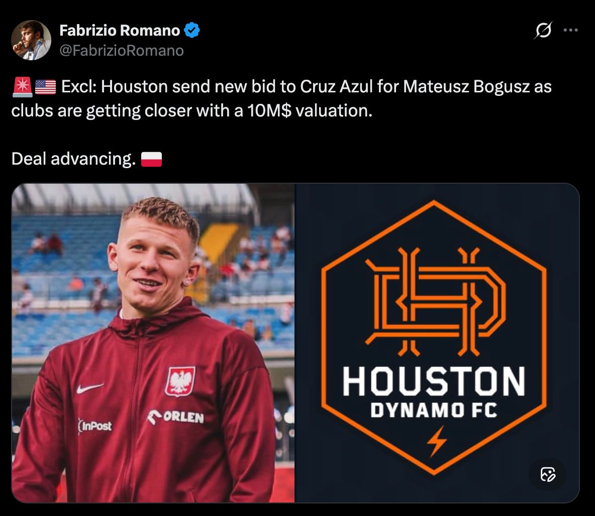 Cruz Azul recibe nueva y millonaria oferta por Mateusz Bogusz