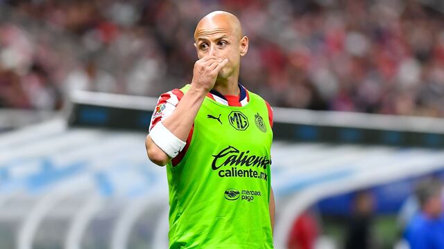 Chicharito Hernández, jugador de Chivas.