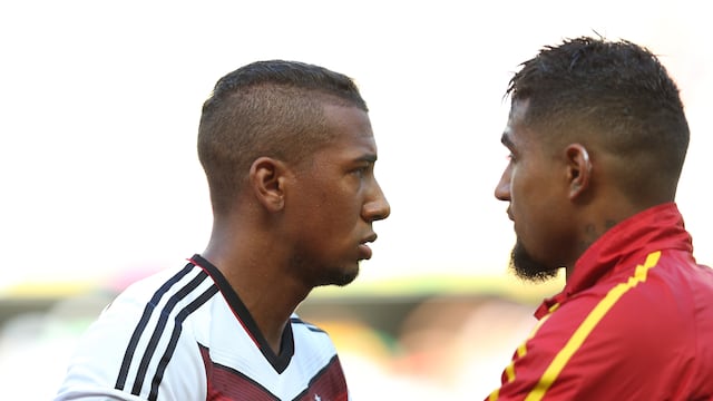 Los hermanos Boateng fueron rivales en el Mundial 2014