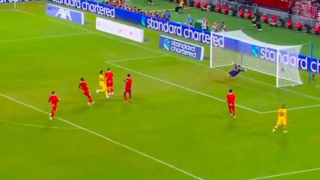 El golazo en Liverpool vs Milan que ya es viral en todo el mundo