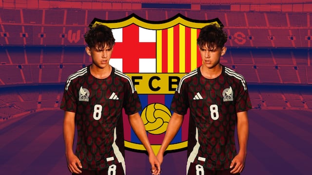 Robert Oliveras, el canterano del FC Barcelona que ya rompe con la Selección Mexicana