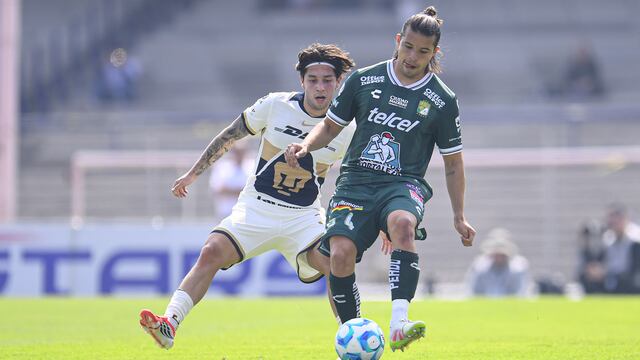 Pumas vs Club León.
