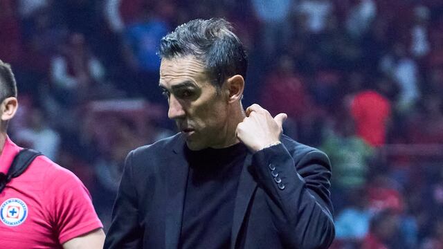 Vicente Sánchez en el Deportivo Toluca vs Cruz Azul.