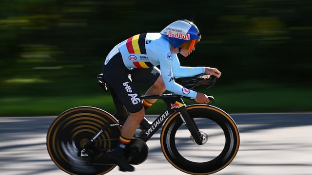Remco Evenepoel, cuatro veces campeón del mundo contrarreloj