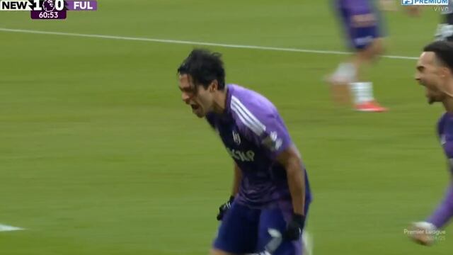 Gol de Raúl Jiménez.