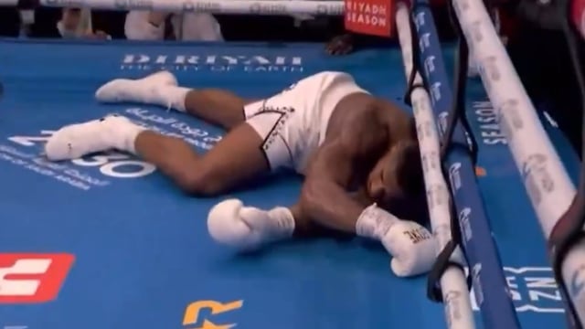 Daniel Dubois noqueó a Anthony Joshua