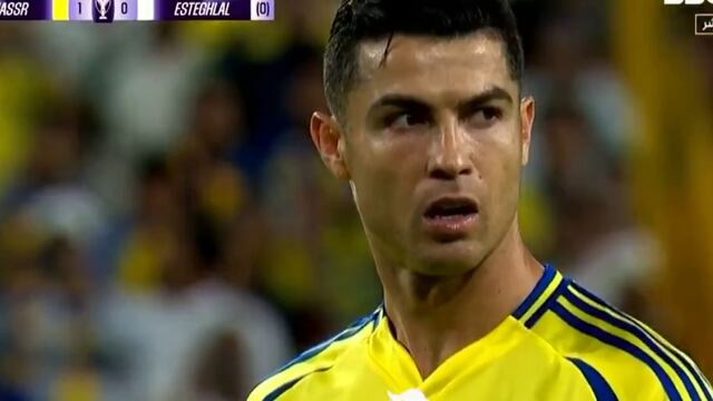 Cristiano Ronaldo marcó gol en la Champions League de Asia.