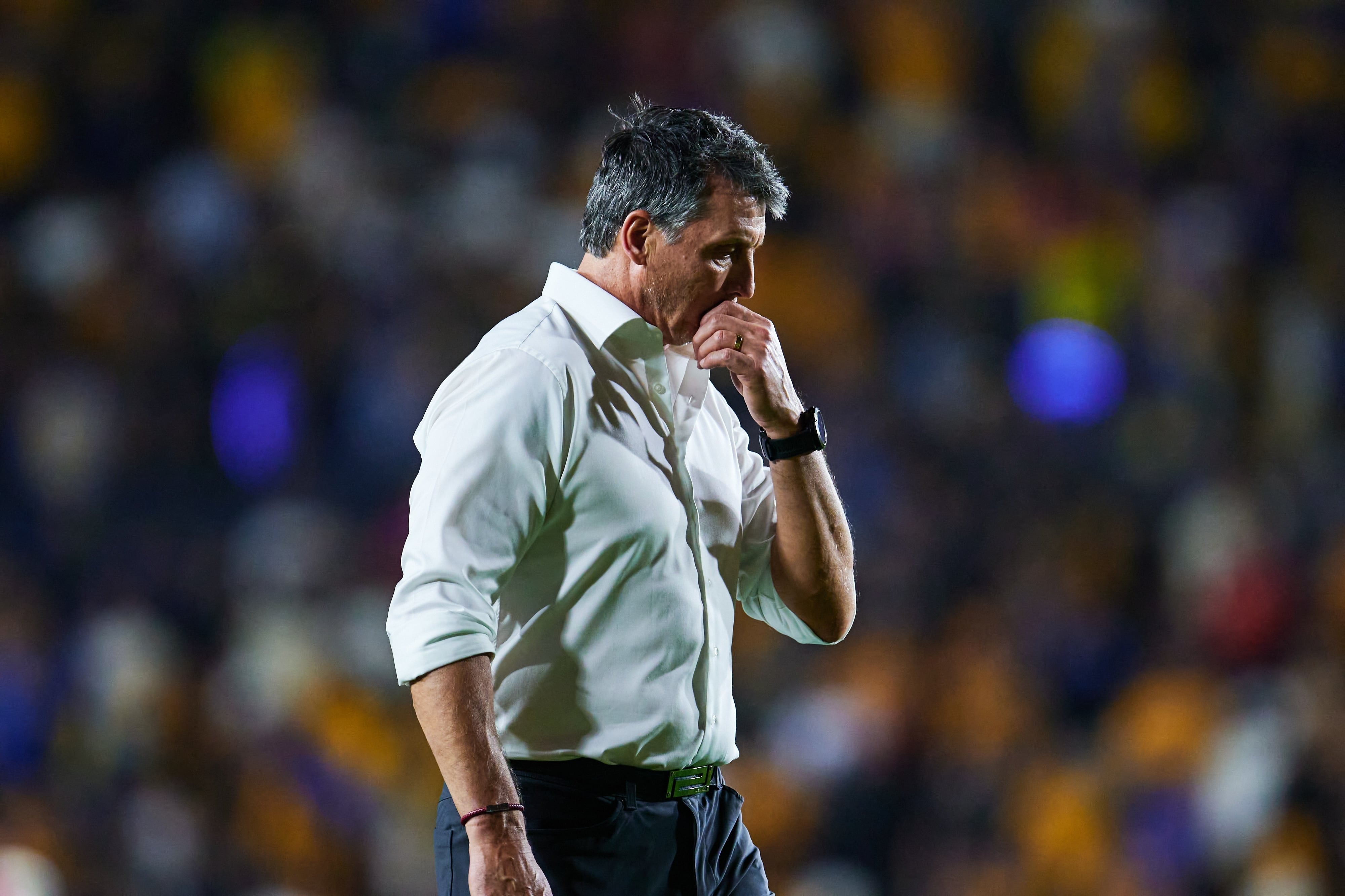 Robert Dante Siboldi, en el banquillo de Club Tigres.