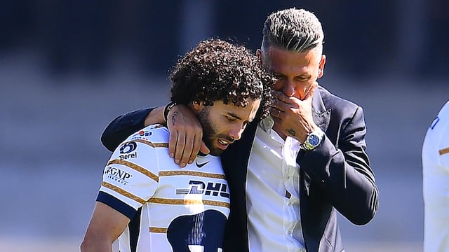 Martín Demichelis y César Huerta.