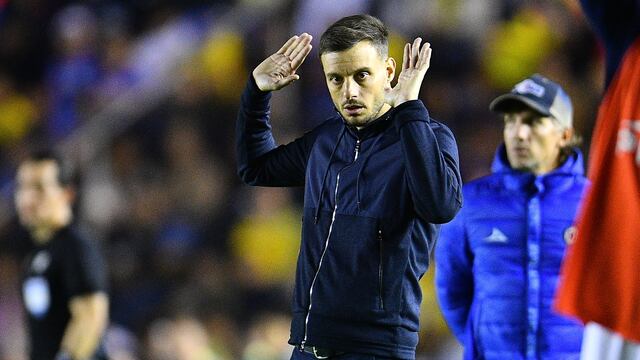 Martín Anselmi, DT de Cruz Azul.