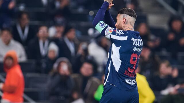 Sergio Ramos en el Rayados