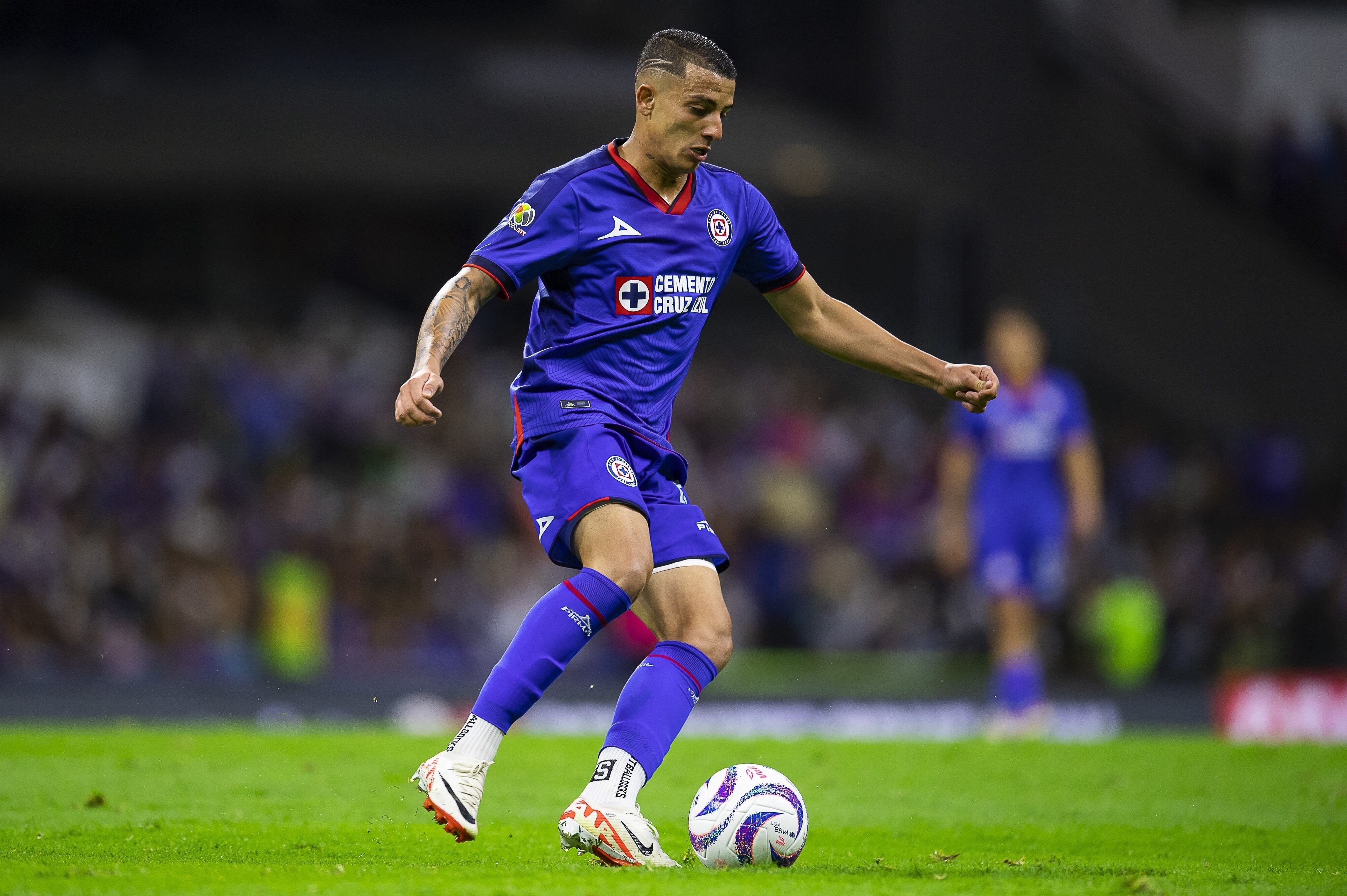 Kevin Castaño con el Cruz Azul.