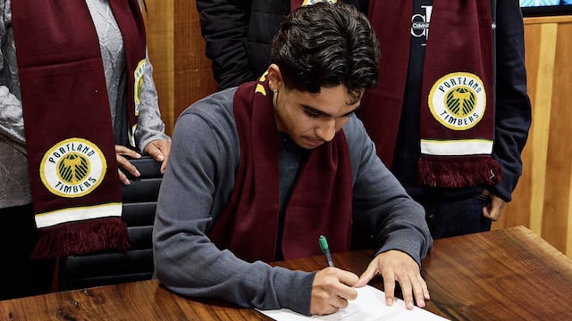 Daniel Núñez se convierte en el fichaje más joven del Timbers