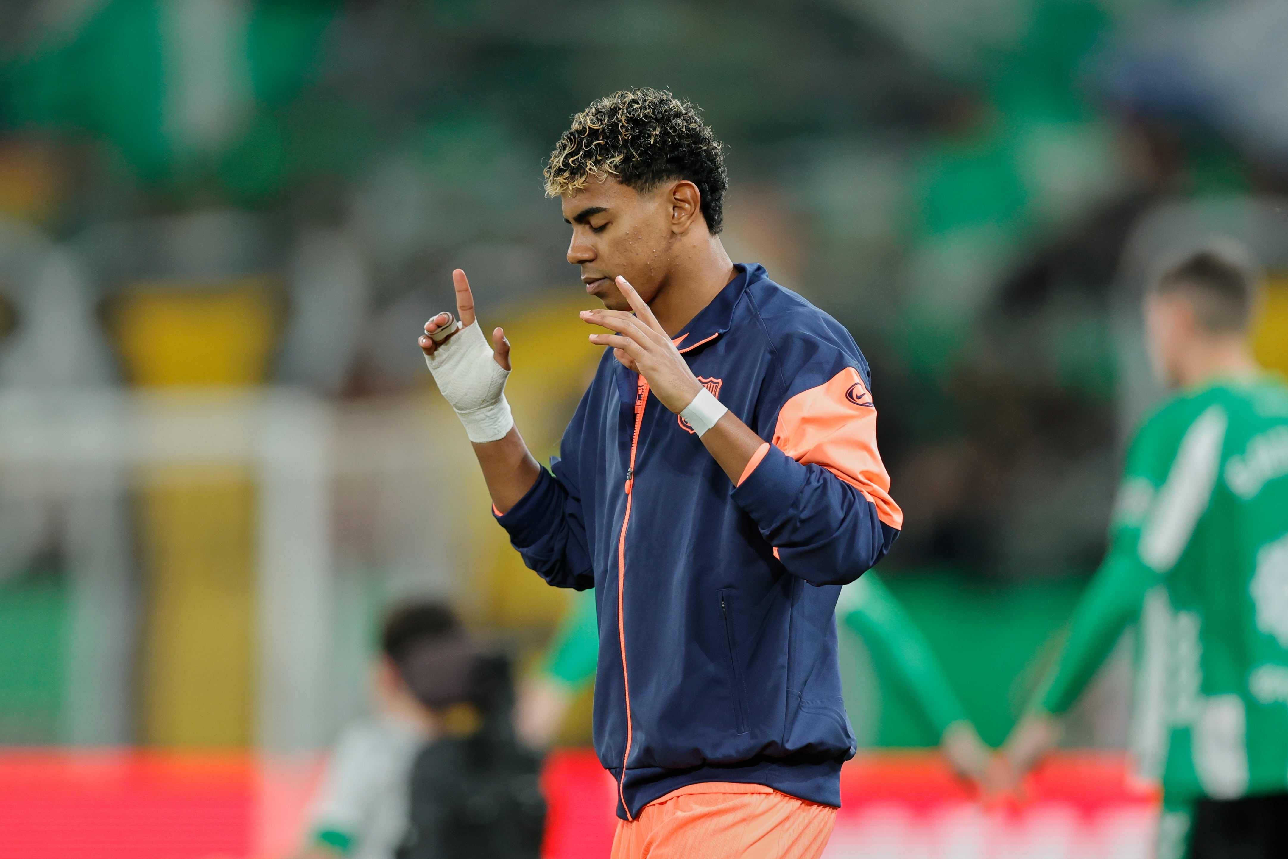 Lamine Yamal en el Real Betis vs FC Barcelona.