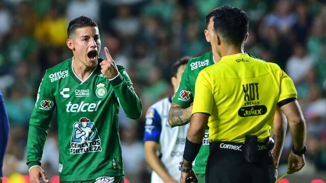 ¿Se pierde los cuartos de final? La sanción a James Rodríguez por gritarle al árbitro