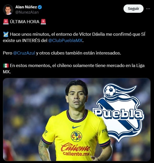 Víctor Dávila podría dejar América