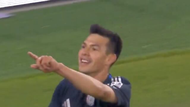 La brutal definición del Chucky Lozano para su primer gol con el San Diego FC de la MLS.