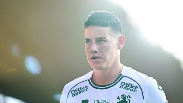James Rodríguez con Club León.