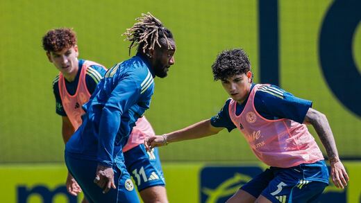 ¡Se dan con todo! Así son los brutales entrenamientos en el América por la competencia interna