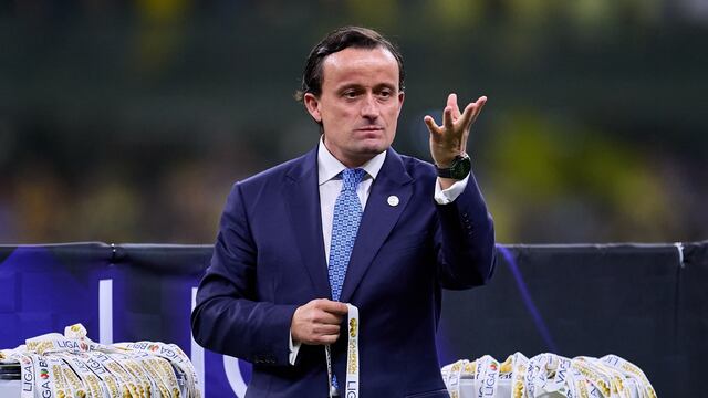 Mikel Arriola, presidente de la Liga MX.