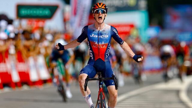 Eddie Dunbar. Facebook: La Vuelta