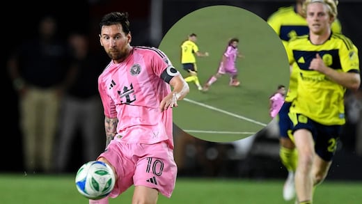 Nuevo favor al Inter Miami de Messi: Así fue el ridículo gol que le anularon a Nashville en los playoffs de la MLS