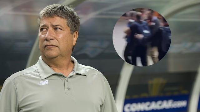 Luego de la eliminación de El Salvador, el Bolillo Gómez llegó a los golpes con un aficionado que le reclamó por no conseguir el pase al Mundial 2026