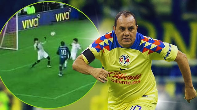 El espectacular gol de Cuauhtémoc Blanco.