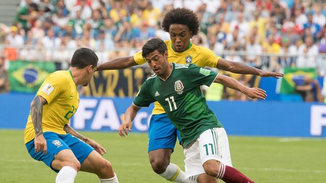 Carlos Vela, en Rusia 2018.