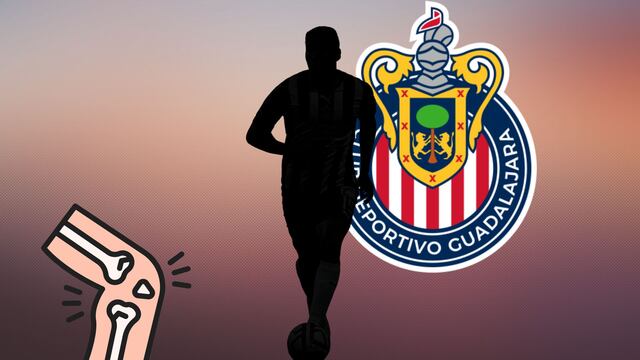 Jugador de Chivas sufrió una rotura del ligamento cruzado.