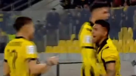 Orbelín Pineda se luce con un golazo ante el Panetolikos