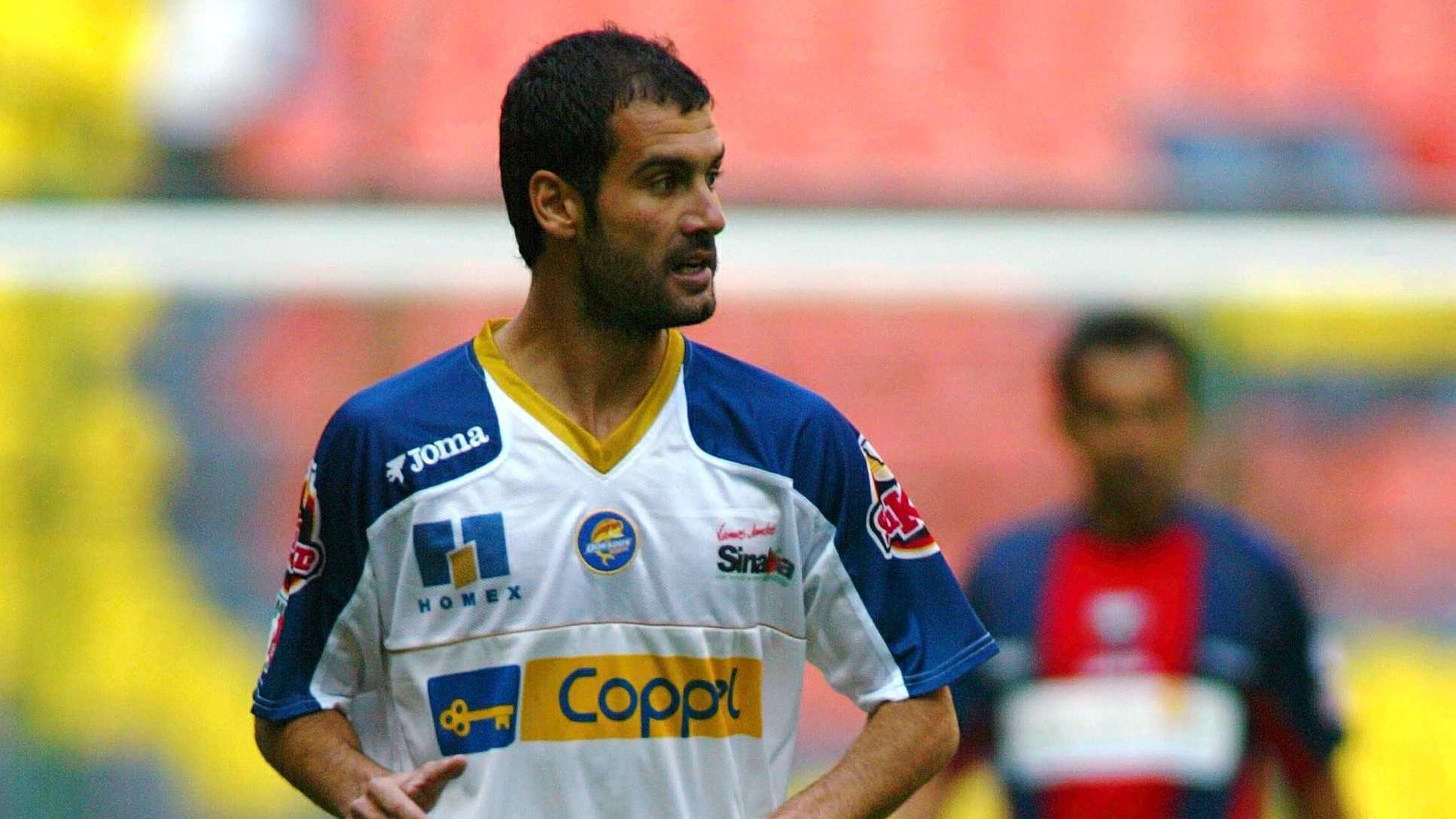 Pep Guardiola, en un partido con Dorados