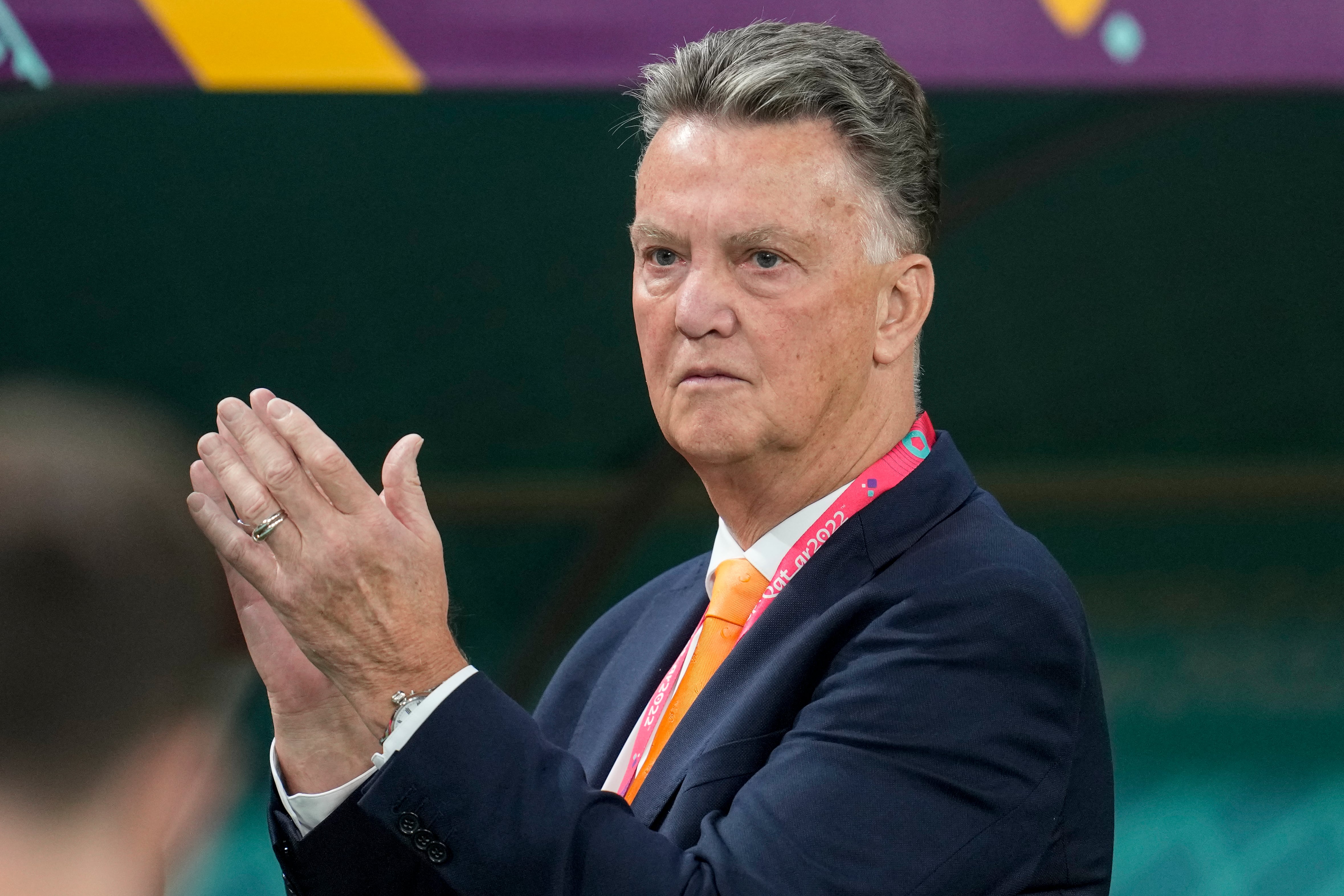 Louis van Gaal, técnico de Países Bajos.