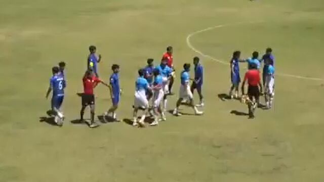 La pelea campal digna del llano en partido del futbol mexicano